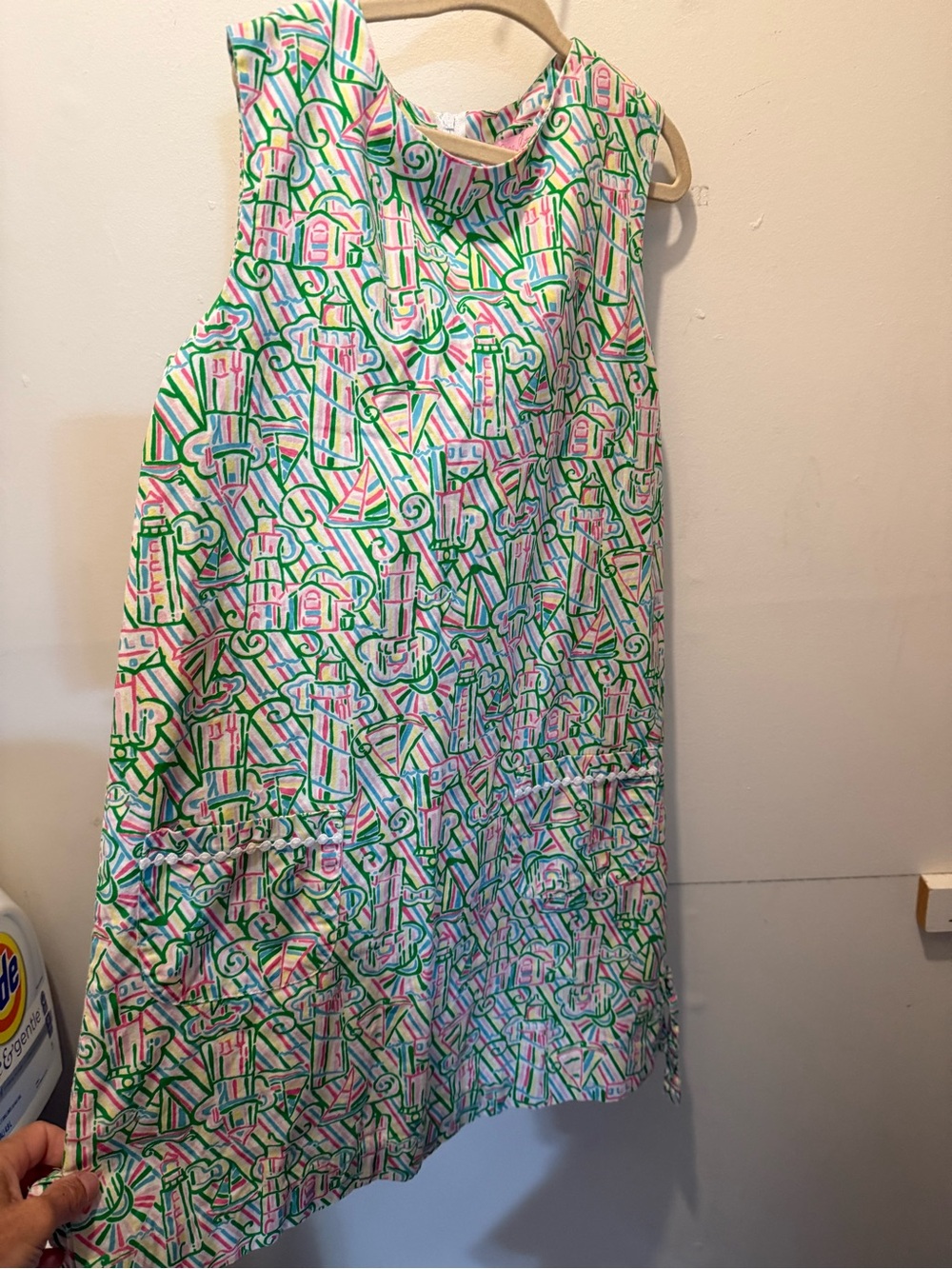 Lilly Pulitzer girls shift dress (m)